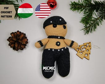 Patron PDF Sado Gingy Jack au crochet