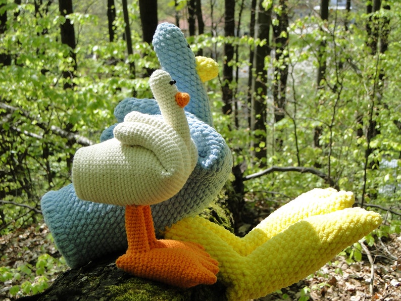 Duck you crochet pattern, Funny duck pattern, Duck You Oh my Duck pattern zdjęcie 7