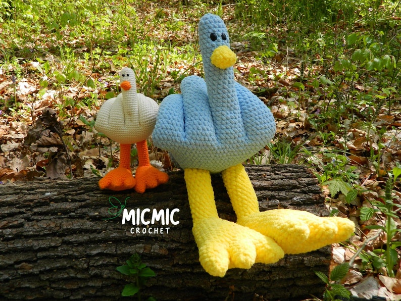 Duck you crochet pattern, Funny duck pattern, Duck You Oh my Duck pattern, Duck off pattern, Digital pattern image 2