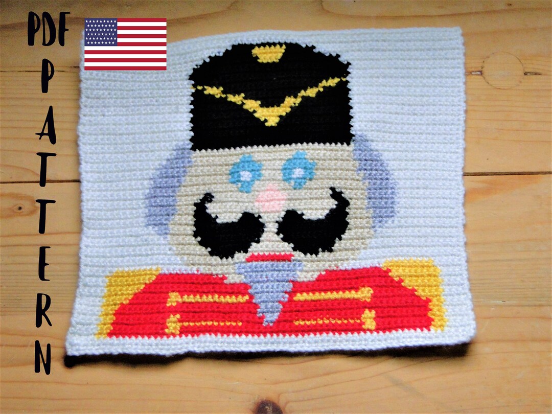 Nutcracker Placemat Crochet Pattern Nutcracker Crochet Etsy