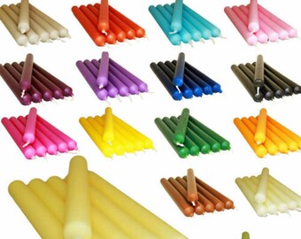 Colourful Dinner Candles For Cheap Price Pack Of 10