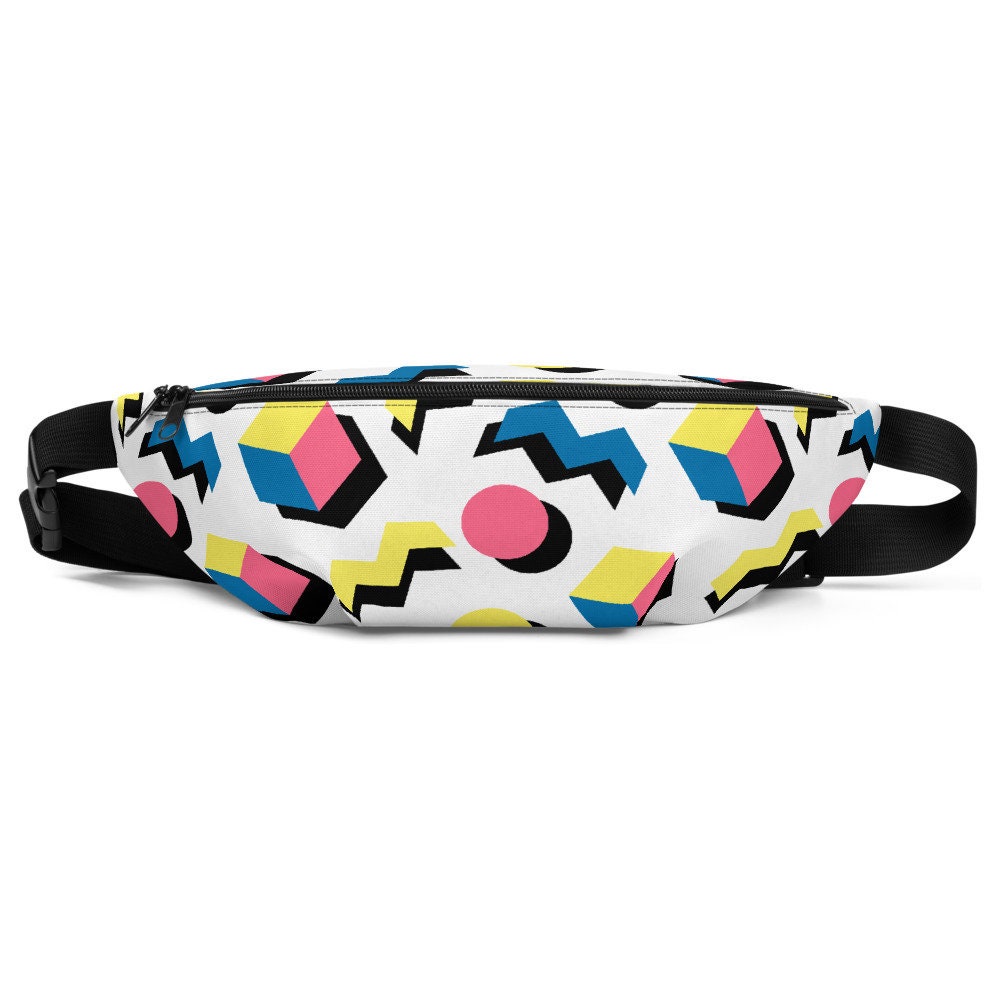 80's Retro Bum Bag Fanny Pack Waist Pack Hip Bag Etsy