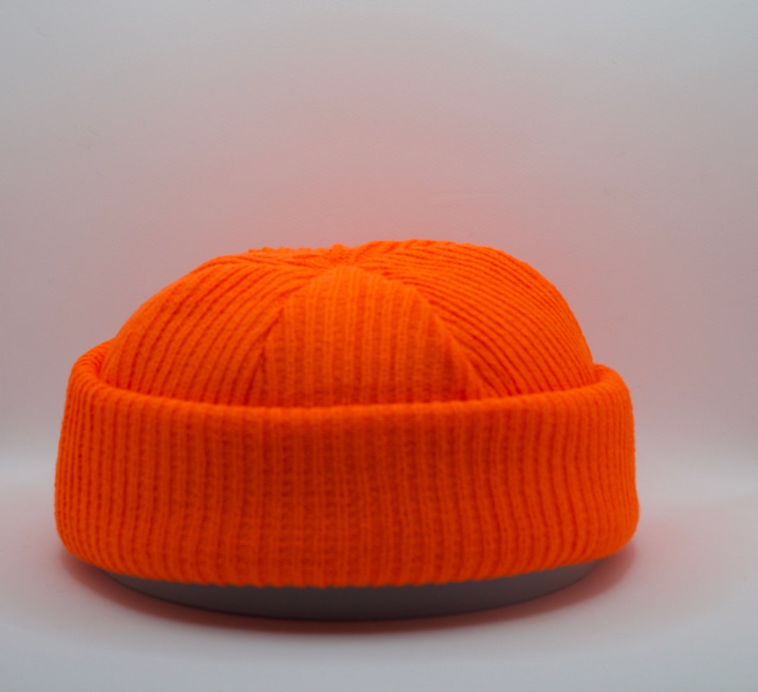 Neon Highlighter Docker Fisherman Beanie Cap Toque Etsy