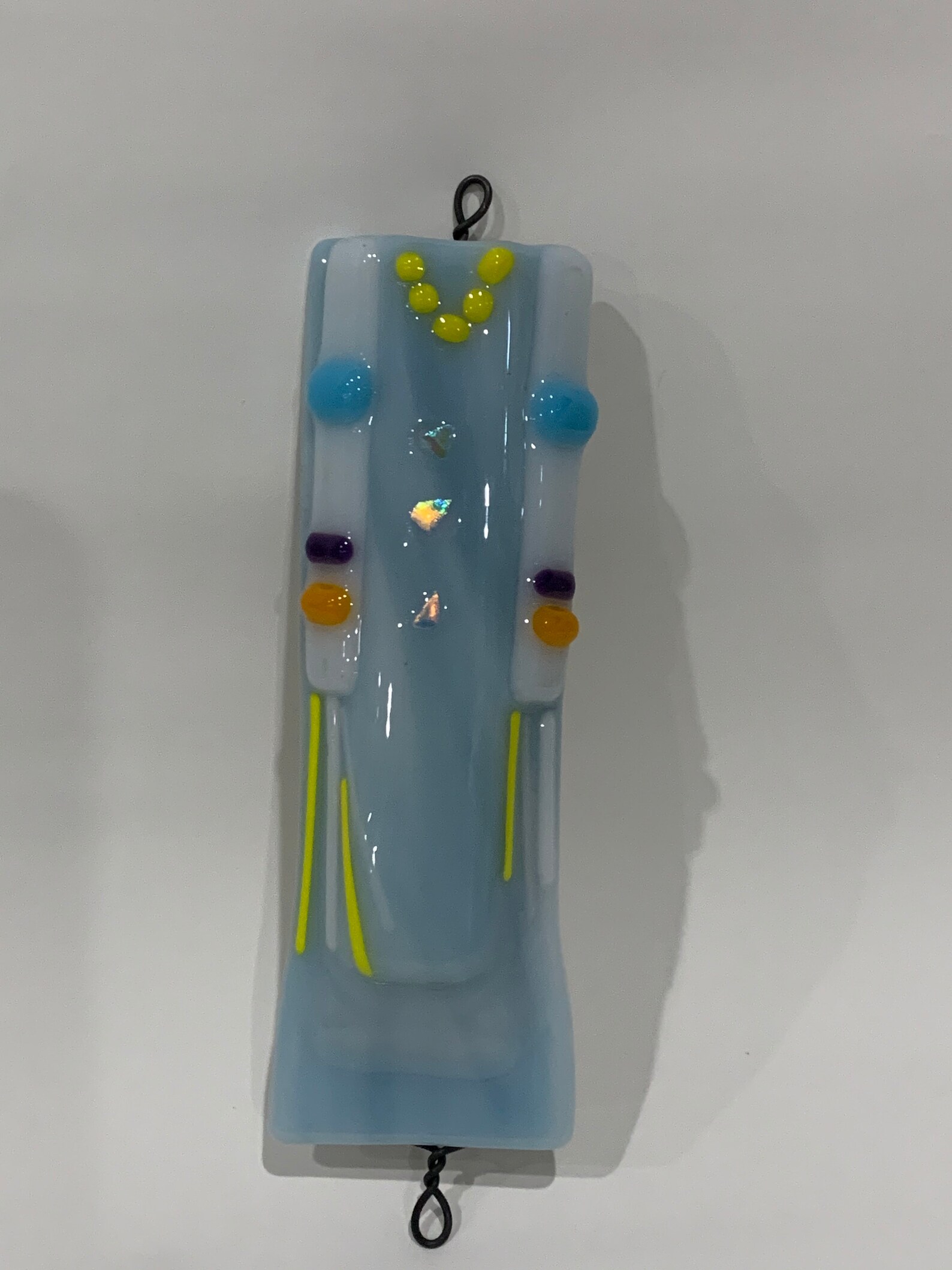 Handmade Fused Glass Mezuzah Etsy