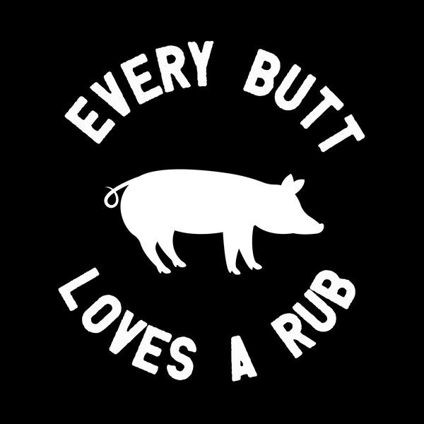 Rub Butt Svg - Etsy