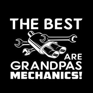 Grandpa mechanics -T shirt design, jpej, ai, png, dxf, eps