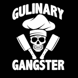 Gulinary Gangster T-shirt design, svg, dxf, eps, png