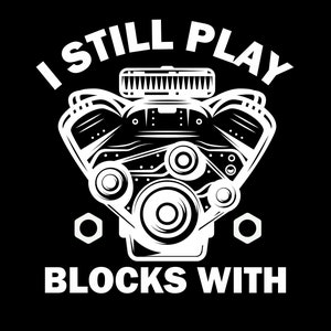 Still play with block men's motor Ready Press Sublimation heat