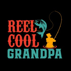 cool grandpa- T shirt design, jpej, ai, png, dxf, eps