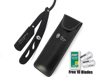 Barber Salon Straight Cut Throat Shaving Razor Rasoi Navalha - Etsy