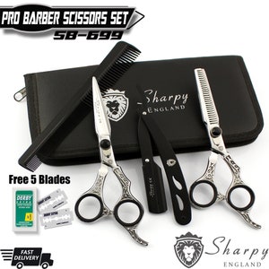 6,5 &quot;professionelle Friseur-Haarausschnitt, dünner Schere Scheren-Kit Salon Friseur
