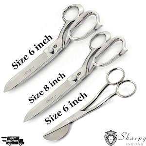 Tailors Scissors For Heavy Duty Fabrics, Dressmaking And Quilting and Tufting Scissors Duckbill Scissors for Carpet Yarn Duckbill Napping ,