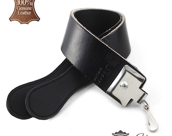 Real Leather Strop Belt for Straight Razor Sharpening Cut Throat Barber Shaving