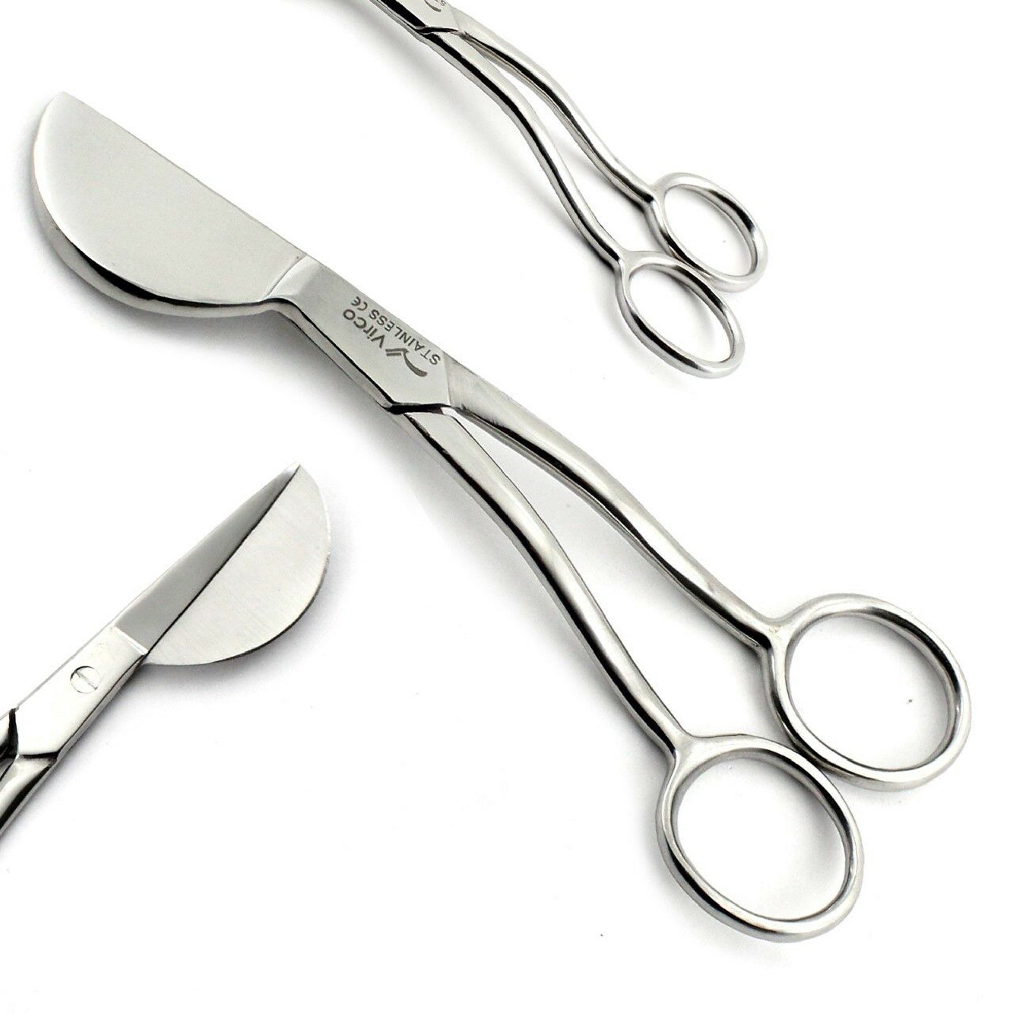 MULTI FULL 6 Duckbill Applique Scissors Embroidery Lace Thread Quilting Shears