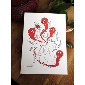 LOSING MIND - A5 Print - Illustration - Impression -  papier naturel