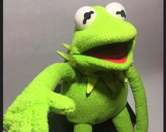 kermit the frog hand puppet with legs