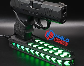 Original LED Gun Stand® (M Series)-1911/2011/Beretta/Canik/FN/Glock/HK/Ruger/SIGSauer/Springfield/Staccato/Smith&Wesson/Taurus/Walther, etc