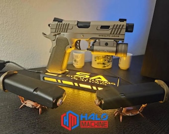 Original LED Gun Stand® (R Series)-Stealth Arms® Platypus® (G17/P320 Magazines)