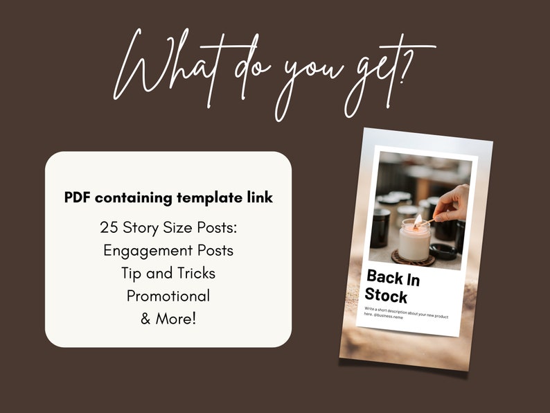 Instagram Templates for Candle Business Candle Engagement Etsy