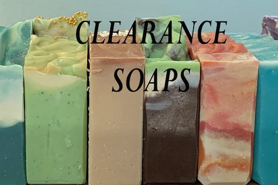 Clearance Deals on Handmade Soaps While Supplies Last 