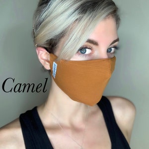 Bamboo Face Masks FREE SHIPPING Canada adjustable, washable, PM 2.5 Filter image 5