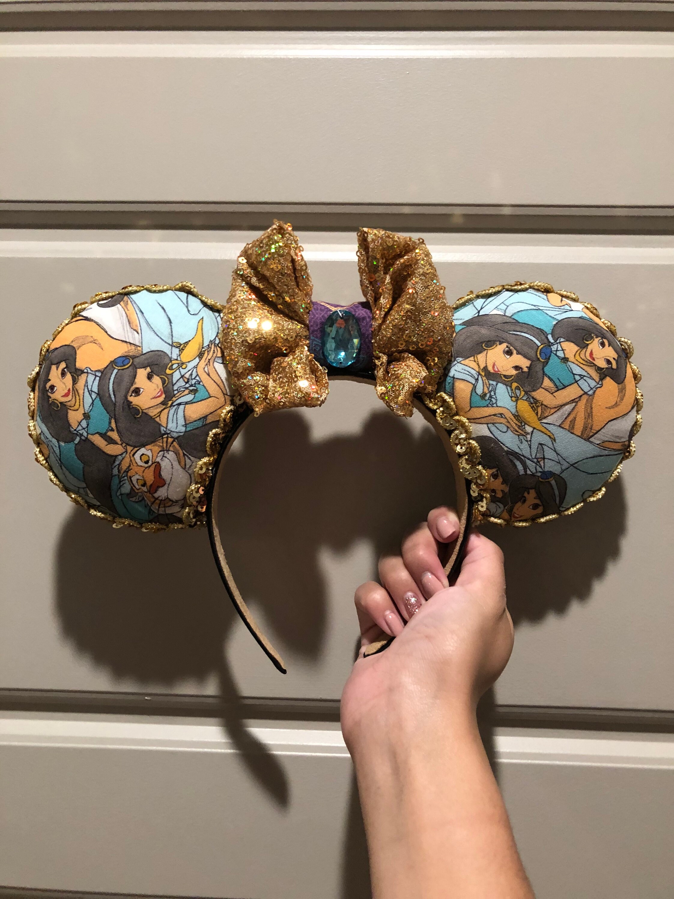 Princess Jasmine Disney Ears Etsy