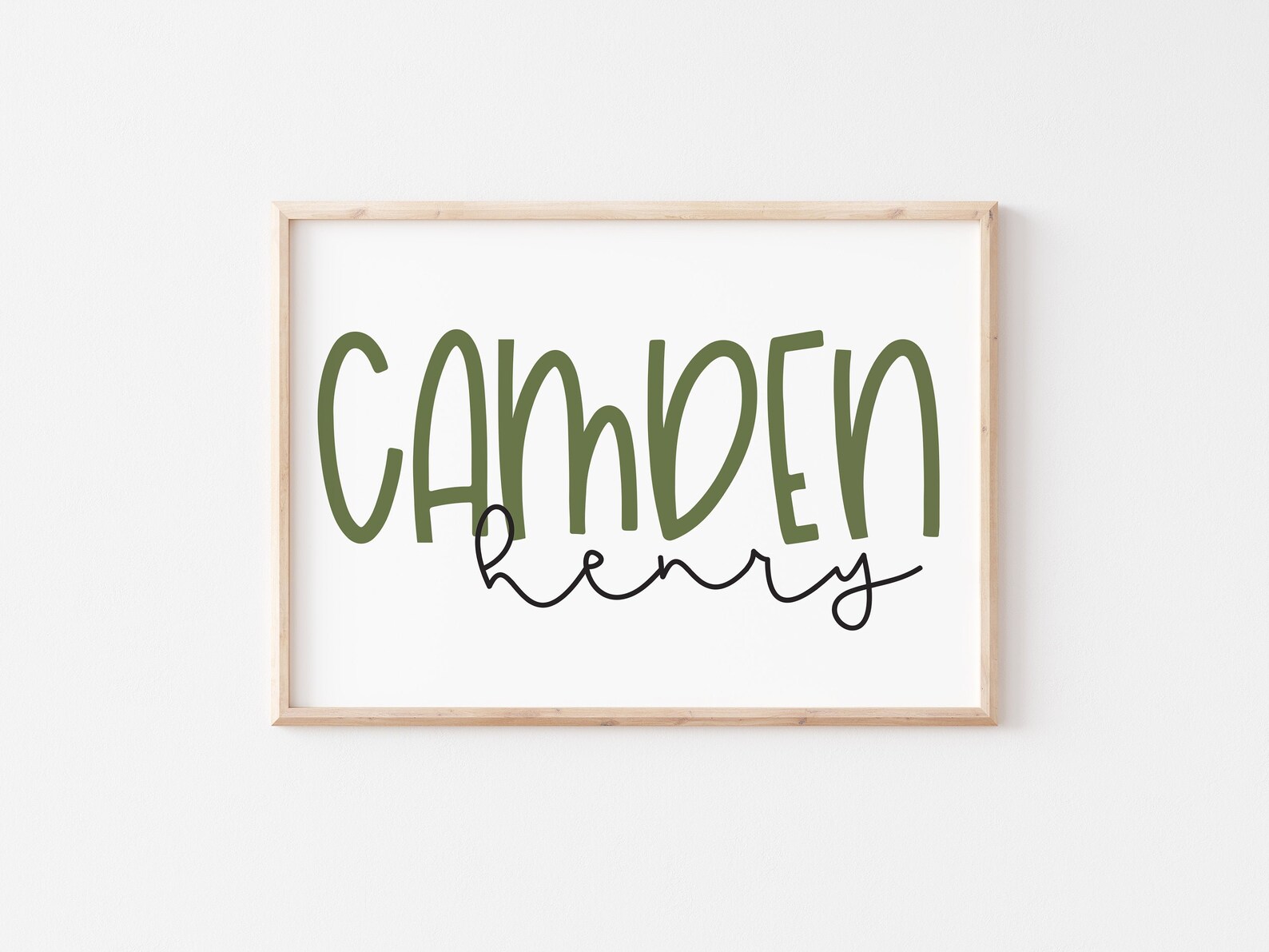 Name Printable Custom Name Personalize Nursery Printable Etsy