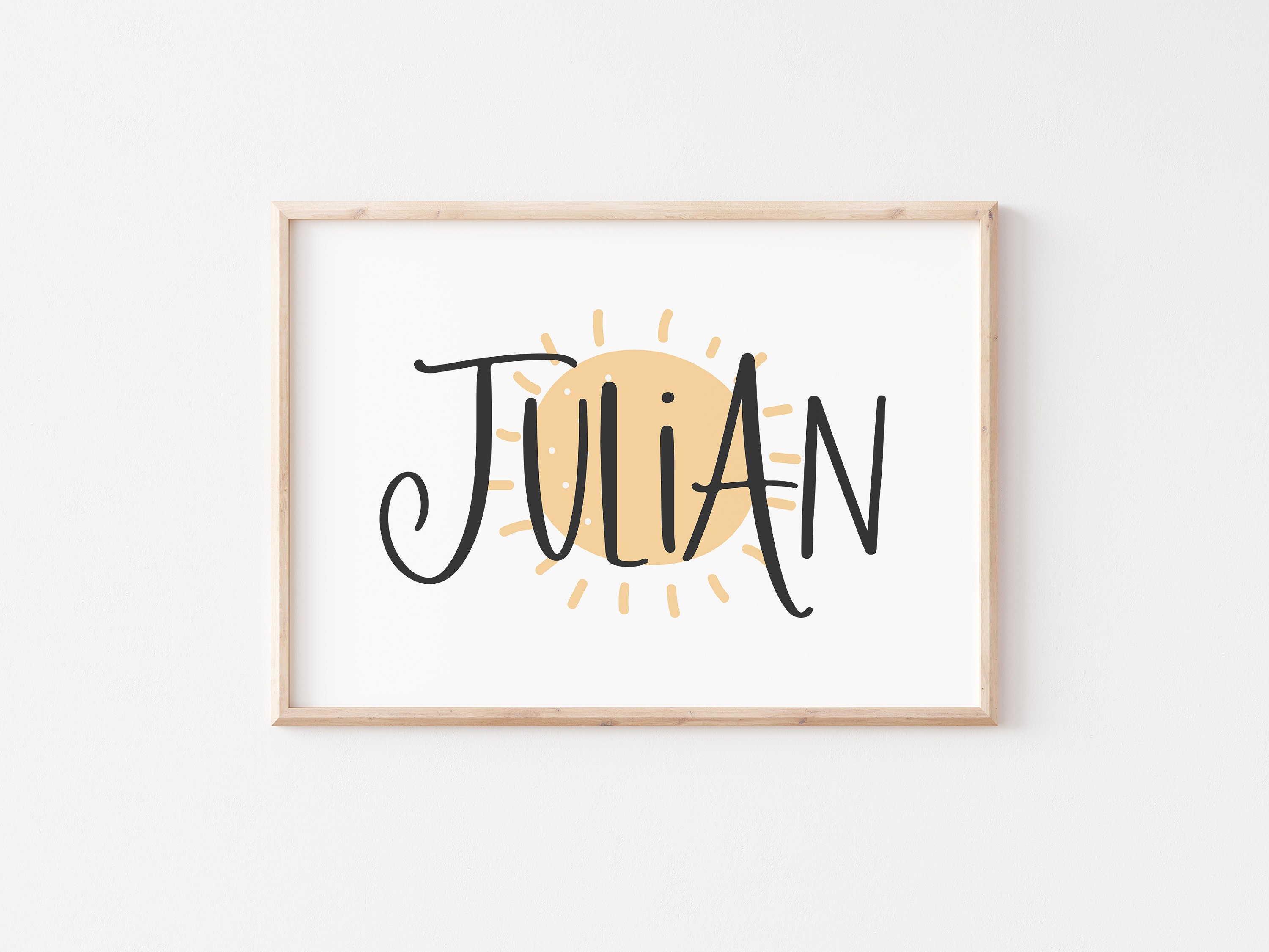 Name Printable Custom Name Personalize Nursery Printable | Etsy