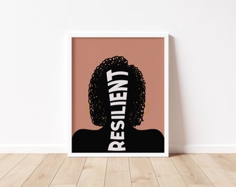Printable Wall Art for Strong Women, Feminist Art, Printable Inspirational Art, Women's Rights, Art for Women, Home Decor for Strong Women