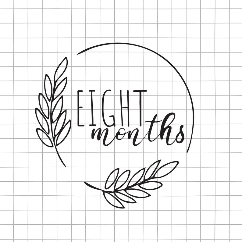 Free Free 297 Baby Monthly Milestone Svg SVG PNG EPS DXF File