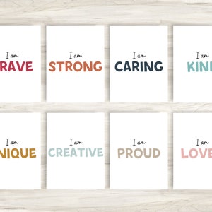 Affirmation Posters, Inspirational Classroom Posters, Classroom Decor, Growth Mindset, Printable Classroom Posters, Classroom Quotes