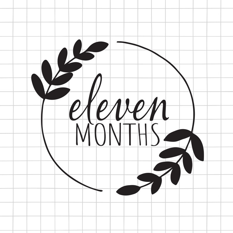 Free Free 341 Baby Monthly Milestone Svg SVG PNG EPS DXF File