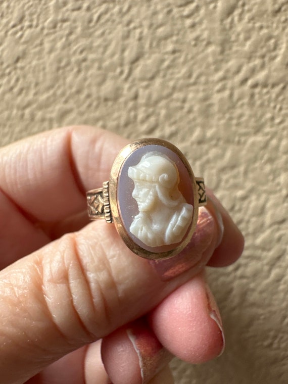 Rose Gold Cameo Ring