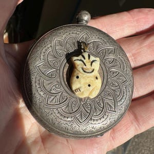 Inuit Billiken Carved Charm