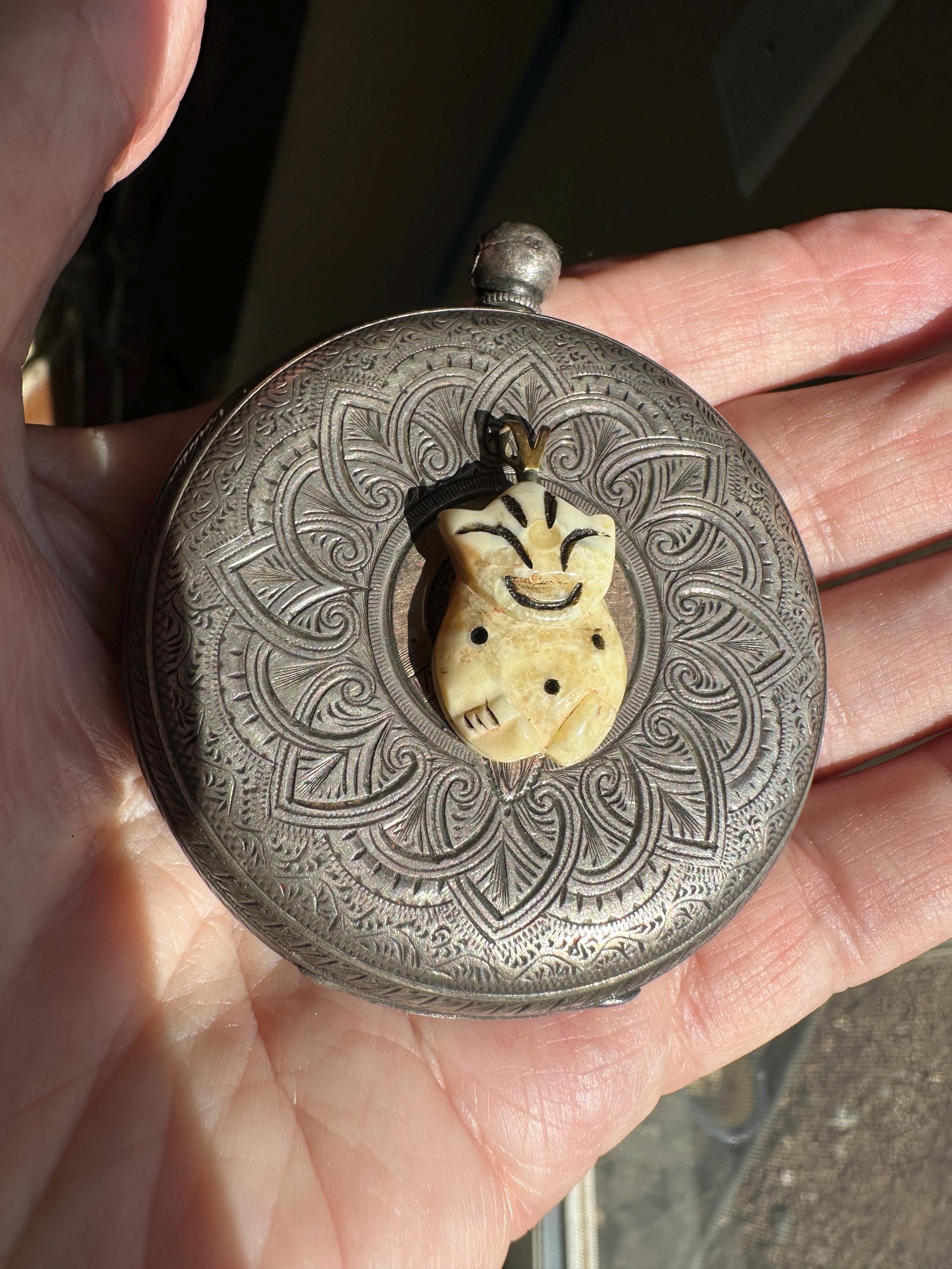 Antique Carved Inuit Charm - Etsy