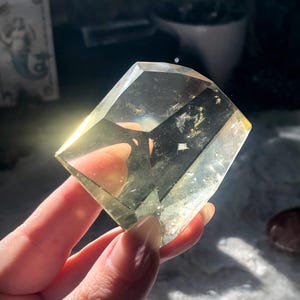 Gem Quality Citrine Freeform with baby Rainbows, Faceted Citrine, Citrine Freeform, Citrine Tower, Natural Citrine, AAA Citrine, Citrine Gem