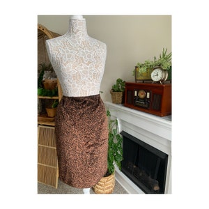 Mariella Burani per Amuleti Skirt Made in Italy - Animal Print -esque