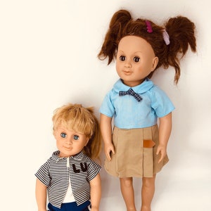Vintage Our Generation Doll: 18&quot; Battat Doll, Blonde & Brown Hair
