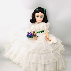 Vintage Madame Alexander 21&quot; Scarlet, MIB, missing shoes, #2247, Scarlett doll, 21&quot; MA doll, 1987, excellent condition