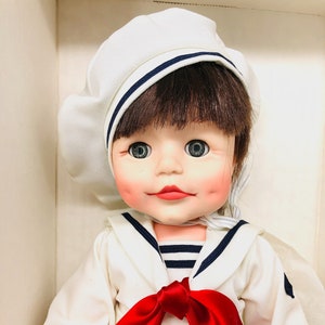 Vintage Effanbee Anchors Away Sailor Doll - 1979 Faith Wick Original MIB