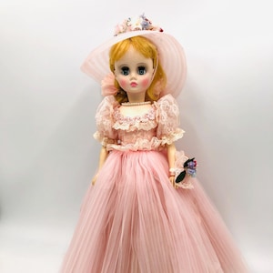 Vintage Madam Alexander Elise Doll: 1960s Bridesmaid, 18 inch, NIB