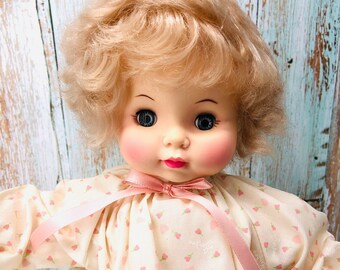 Vintage 1969 Effanbee Sweetie Pie Doll #9455 - MIB Soft Body