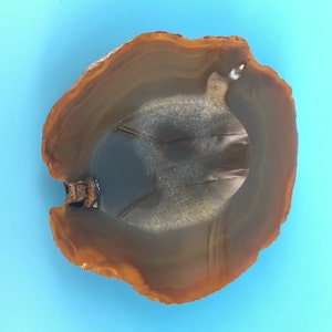 Vintage Onyx Ashtray, Knick Knack Holder Mid-20th Century