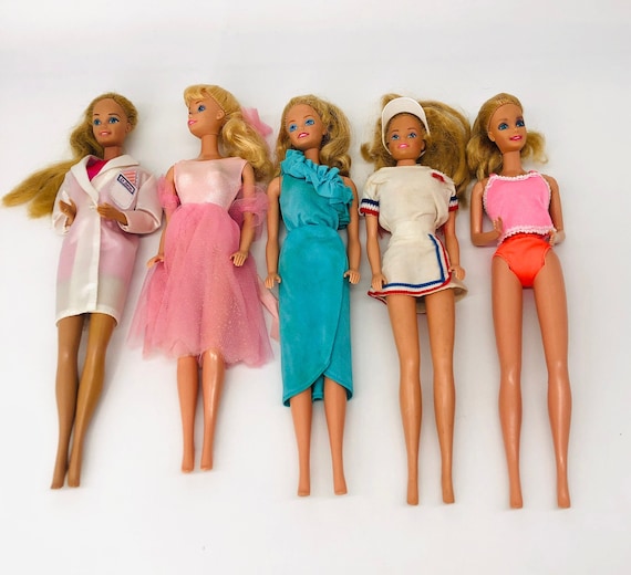 Buy Only 2 Left Barbie Dolls, Vintage Barbies, 1980s Barbies