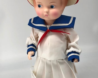 Vintage Effanbee Patsy Doll: 1980s Sailor Outfit, MIB