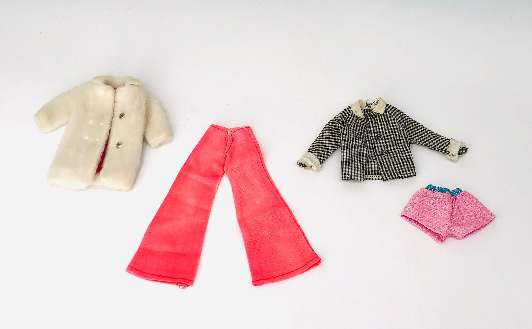 Lot of 20 Vintage Doll Clothing Will Fit Barbie 1960's 