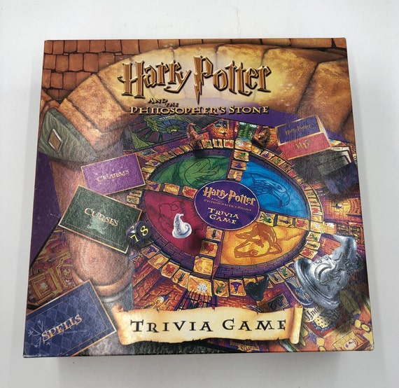 Vintage Harry Potter and the Philosopher's Stone Trivia Board Game