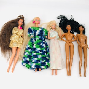 Four left!  1980s Barbie, 1990s Barbie, Vintage Barbie Dolls, original Mattel Barbie outfits, sold individually