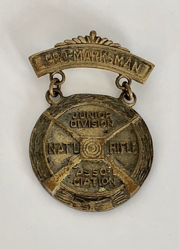 Marksman bronze pin rock - Gem