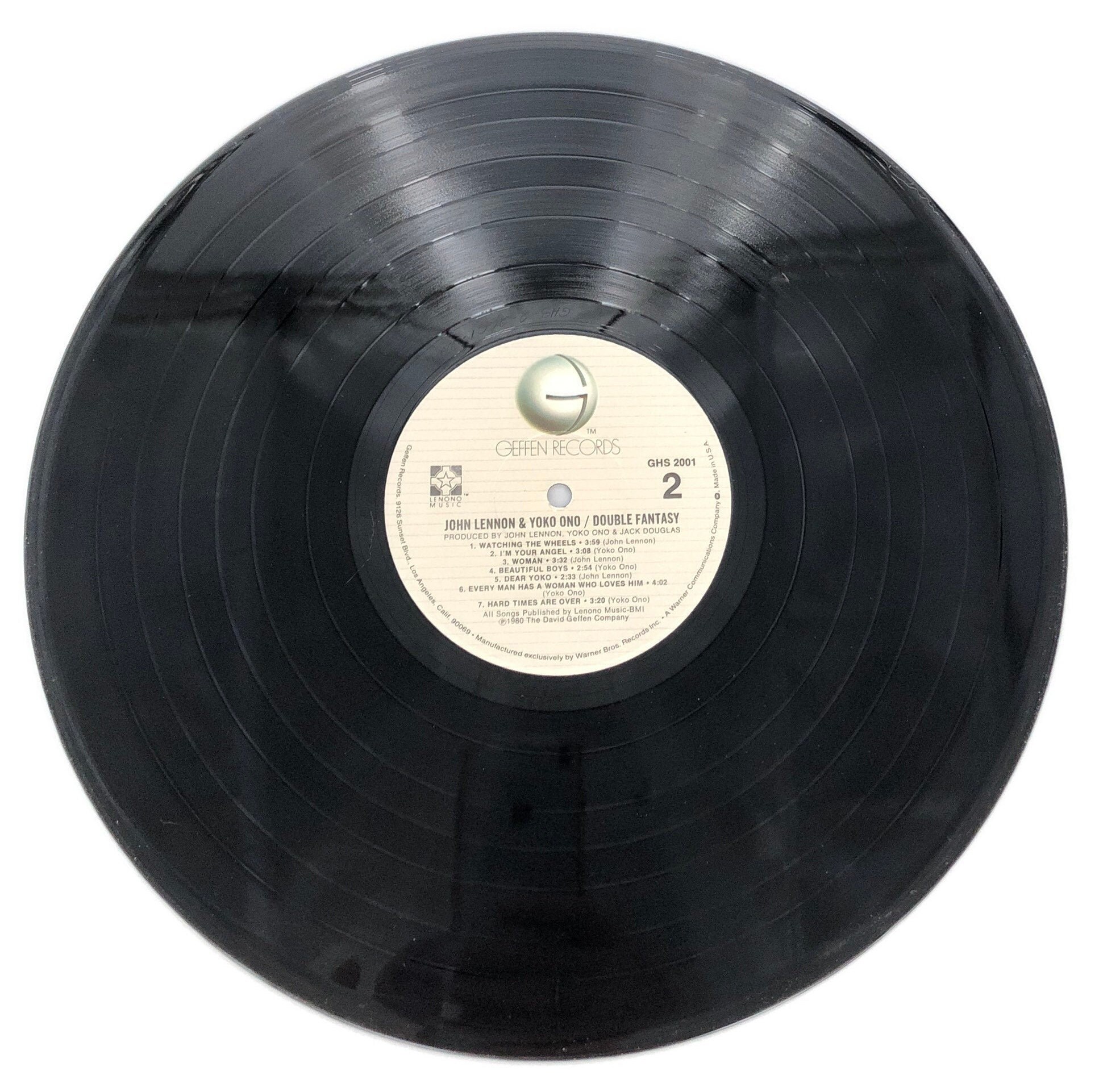 Vintage John Lennon and Yoko Ono's Last Album 1980. Double Fantasy